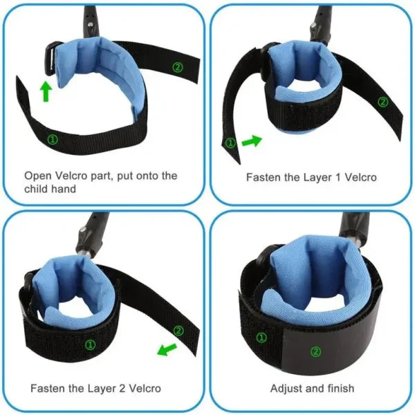 Kids Safety Wristband – Anti-Loss Hand Belt for Travel