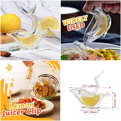Manual Lemon Squeezer – Portable Clip Citrus Juicer