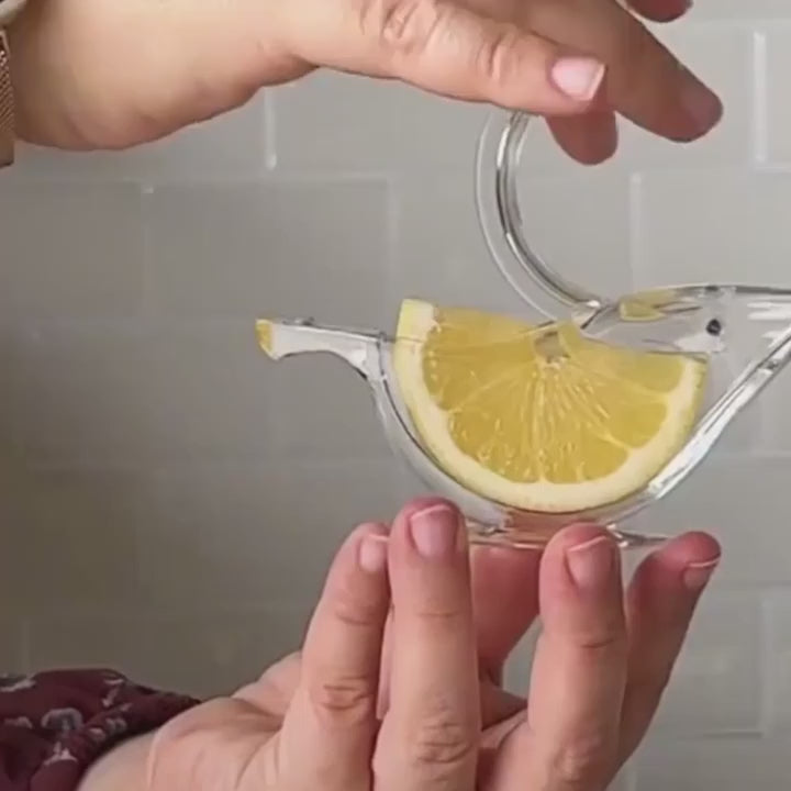Manual Lemon Squeezer – Portable Clip Citrus Juicer